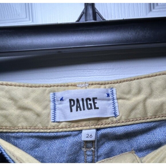 PAIGE Women’s Skyline Ankle Peg Mid Rise Medium Wash Jeans Size 26 - Picture 3 of 7